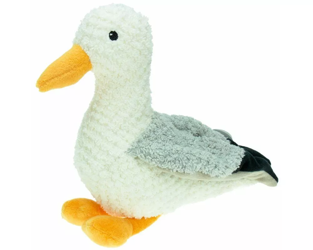 TRÖTSCH - Plüsch Möwe gehäkelt 21 cm