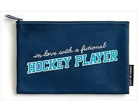 In Love with a Fictional Hockey Player Pouch