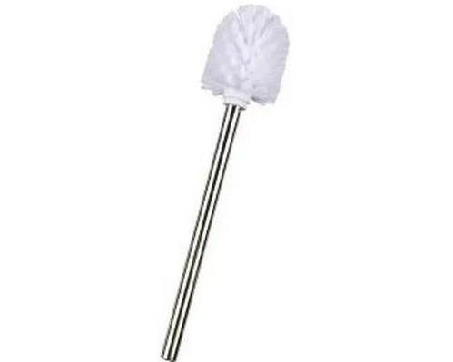 Wenko WC Bürste Glänzend Ø 8 x 35 cm Silber/Weiss