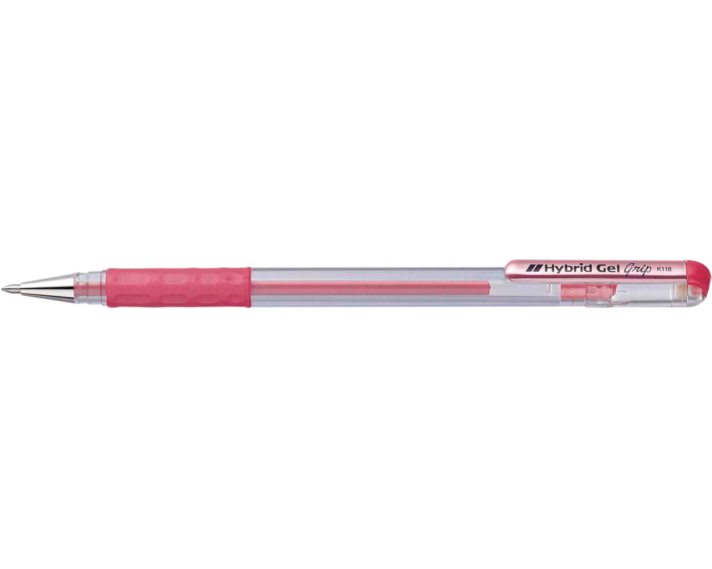PENTEL Roller Hybrid 0,8mm K118-MB metallic-rot