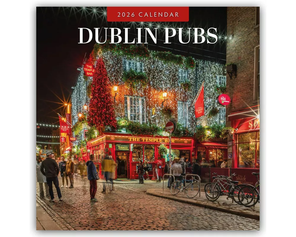 Dublin Pubs 2026 Square Wall Calendar