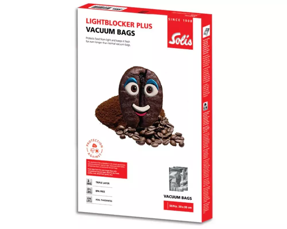 Solis Vakuumierbeutel Lightblocker Plus 50 Stück 1 Stück