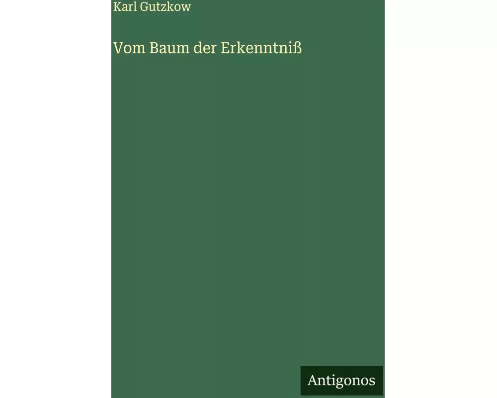 Vom Baum der Erkenntniß