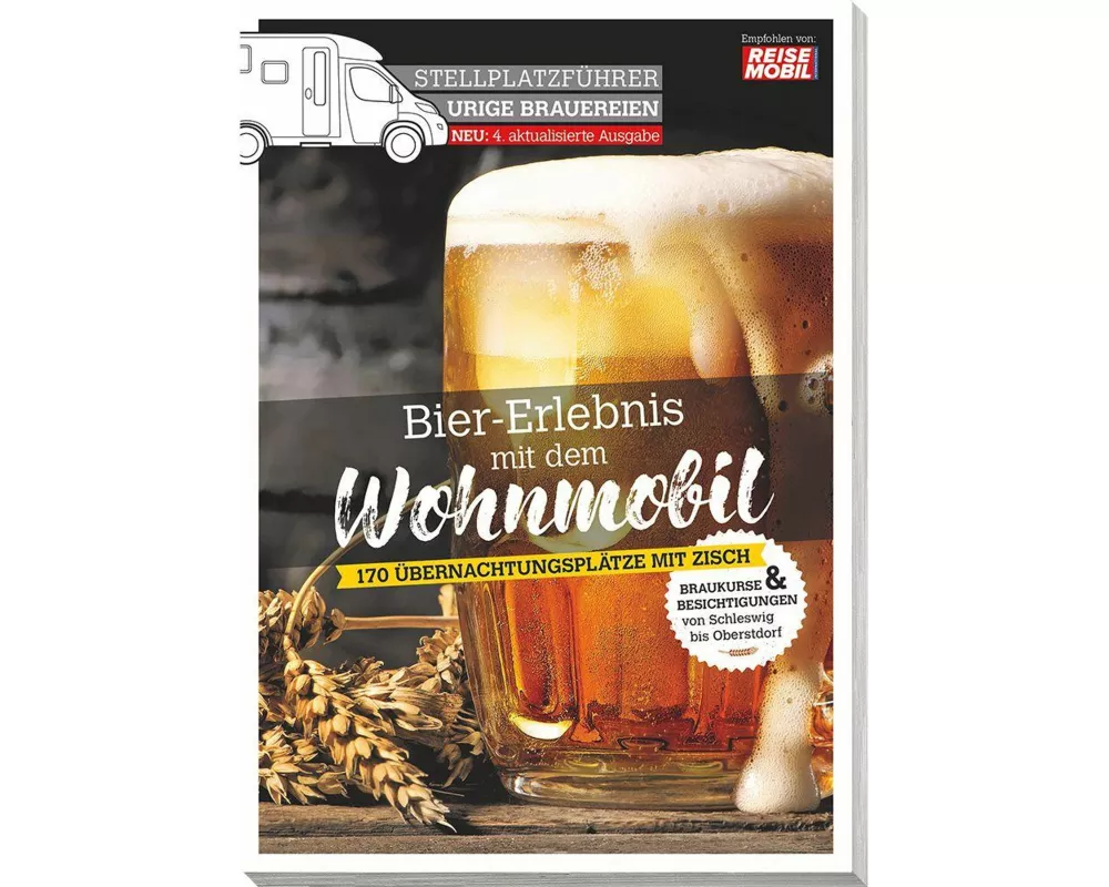 Stellplatzführer Urige Brauereien, aktualisierte Ausgabe