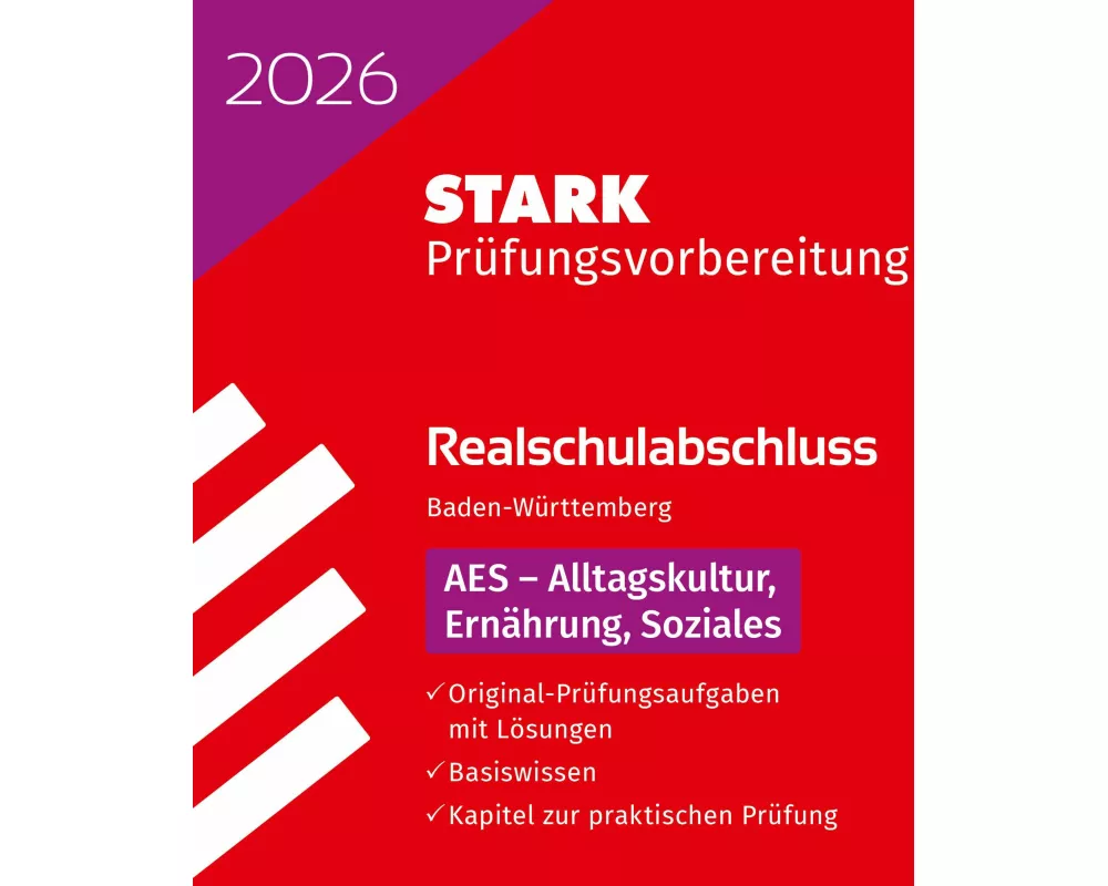 STARK AES - Realschulabschluss 2026 BW - Prüfungsvorbereitung