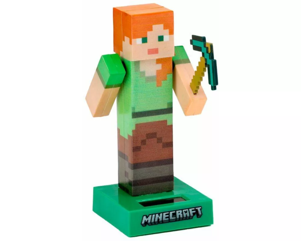 Minecraft Alex Solar Pal Wackelfigur