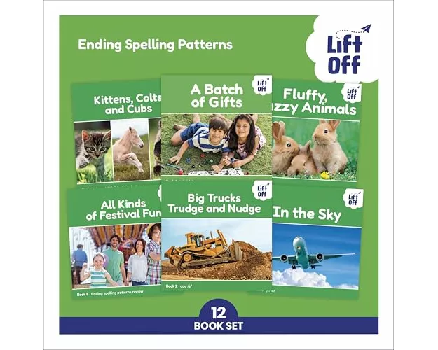Phonic Books Lift Off Readers Ending Spelling Patterns