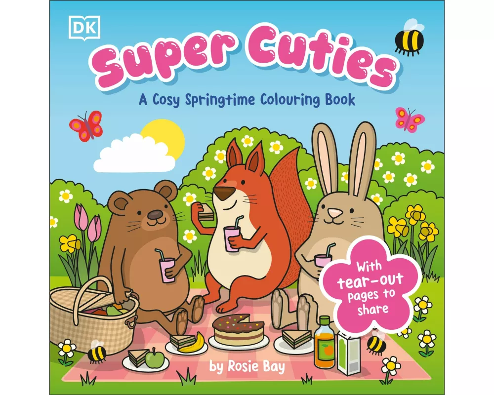 Super Cuties A Cosy Springtime Colouring Book