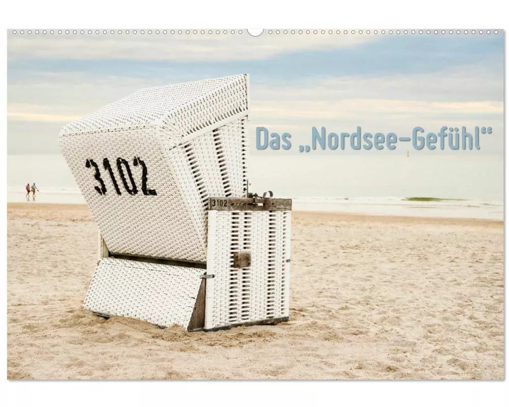 Das "Nordsee-Gefühl" (Wandkalender 2026 DIN A2 quer), CALVENDO Monatskalender