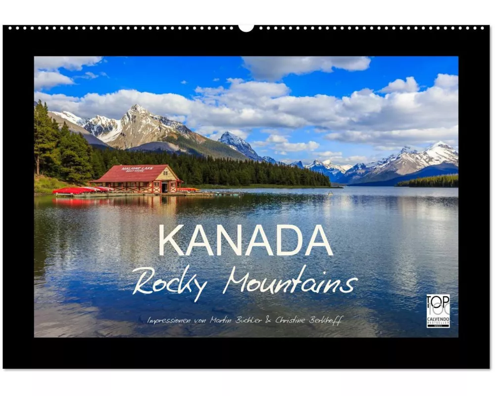 KANADA - Rocky Mountains (Wandkalender 2026 DIN A2 quer), CALVENDO Monatskalender
