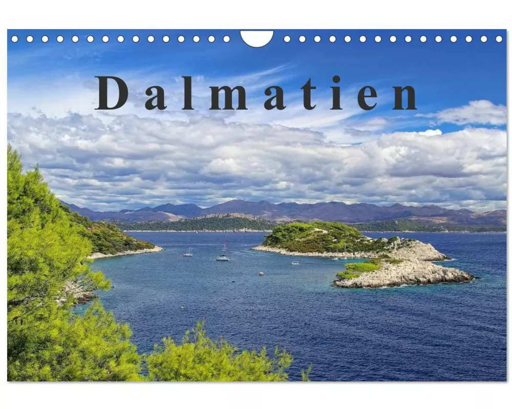 Dalmatien (Wandkalender 2026 DIN A4 quer), CALVENDO Monatskalender