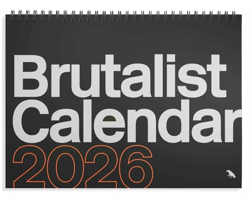 Brutalist Calendar 2026