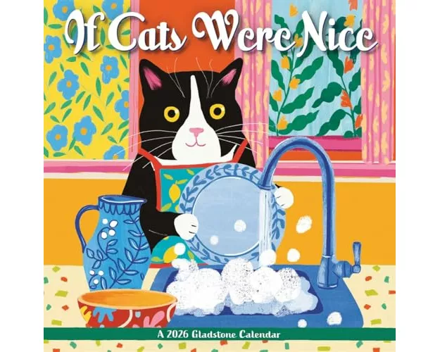 If Cats Were Nice Square Wall Sunday Sta