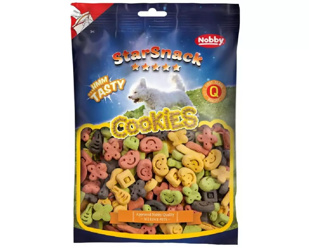Nobby Leckerli StarSnack Cookies Variant Mix, 500 g