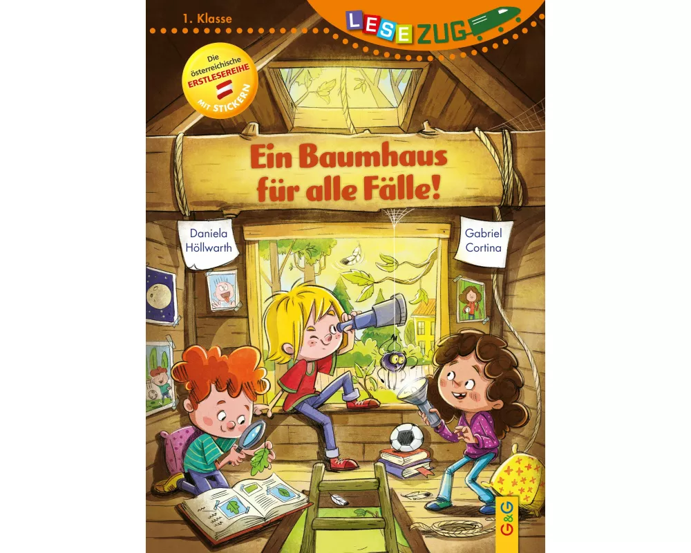 LESEZUG/1. Klasse: Ein Baumhaus für alle Fälle!