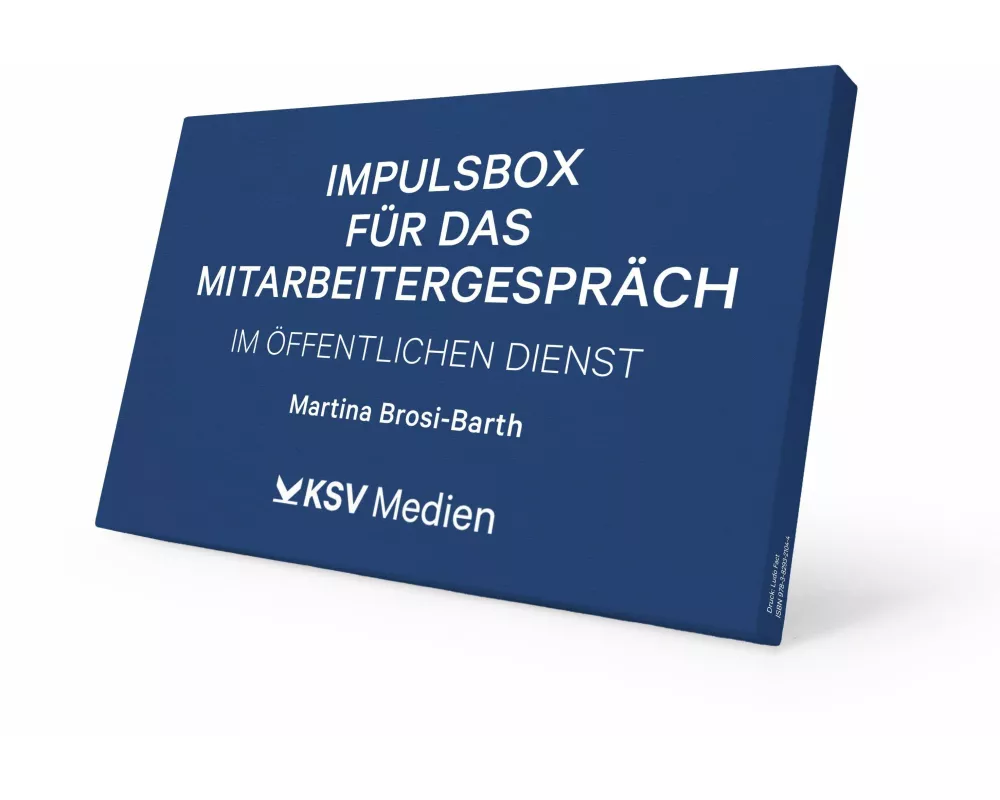 Impulsbox für das Mitarbeitergespräch - Kartenset