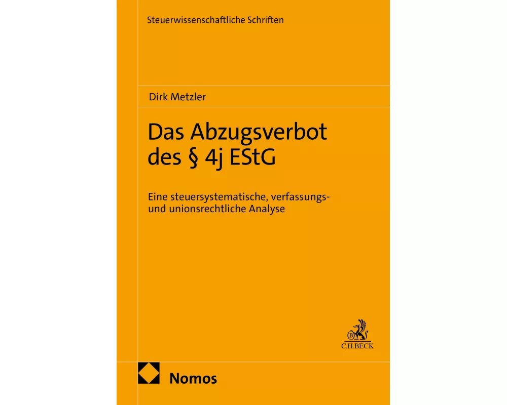 Das Abzugsverbot des § 4j EstG