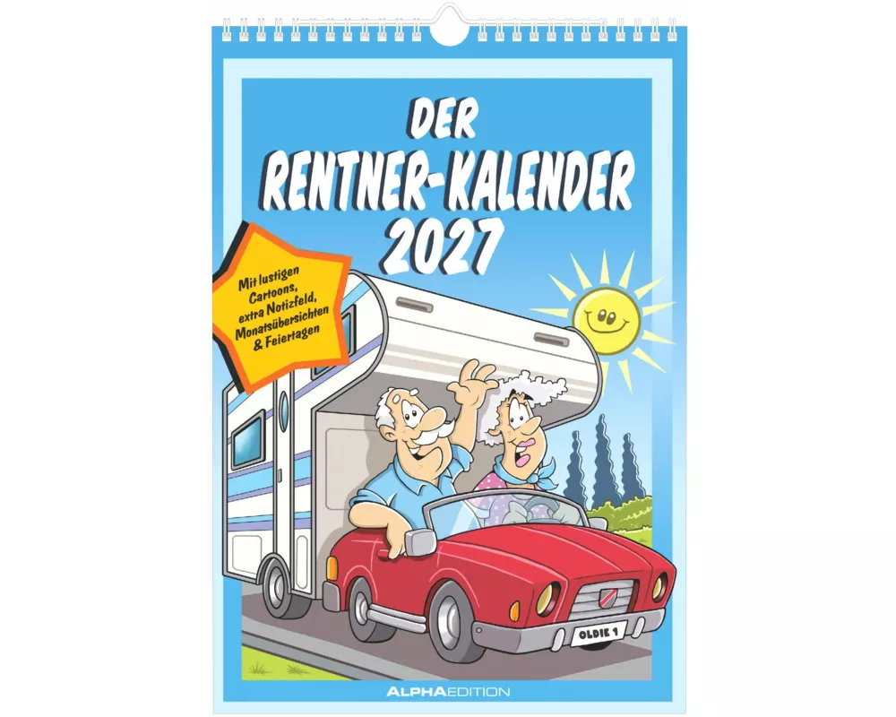 Der Rentner-Kalender 2027