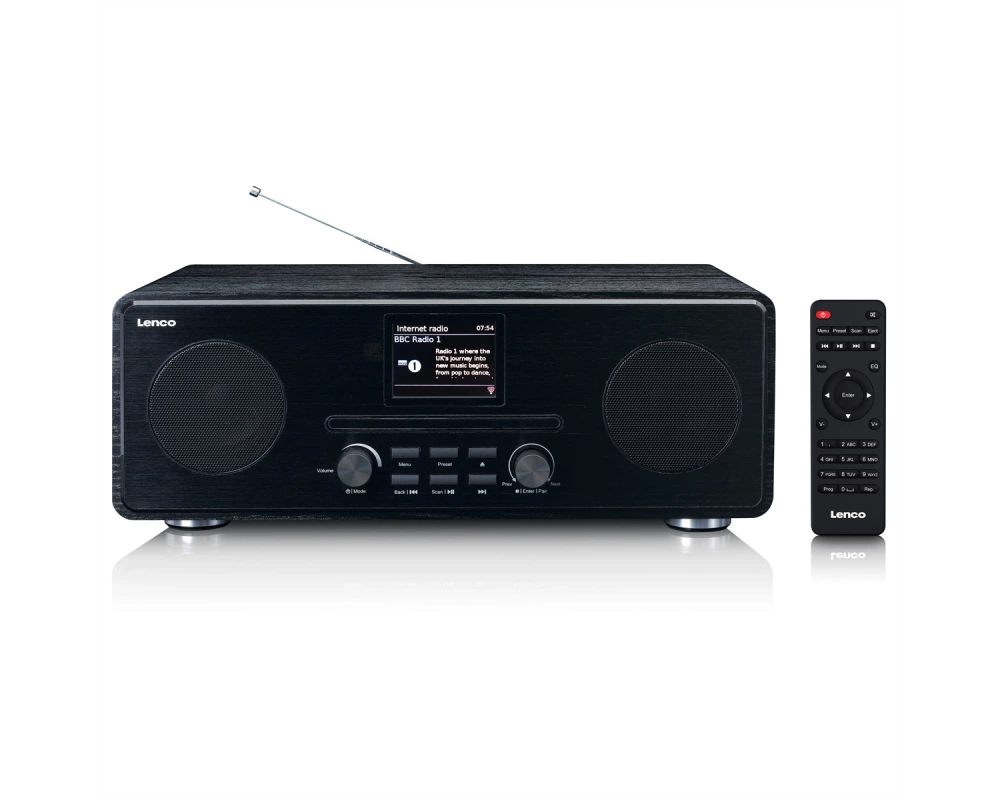Lenco DAB+ Radio DIR-261BK , schwarz
