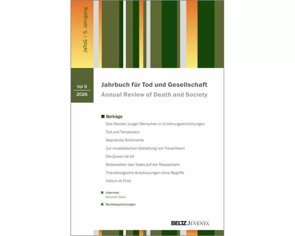 Jahrbuch für Tod und Gesellschaft 2026