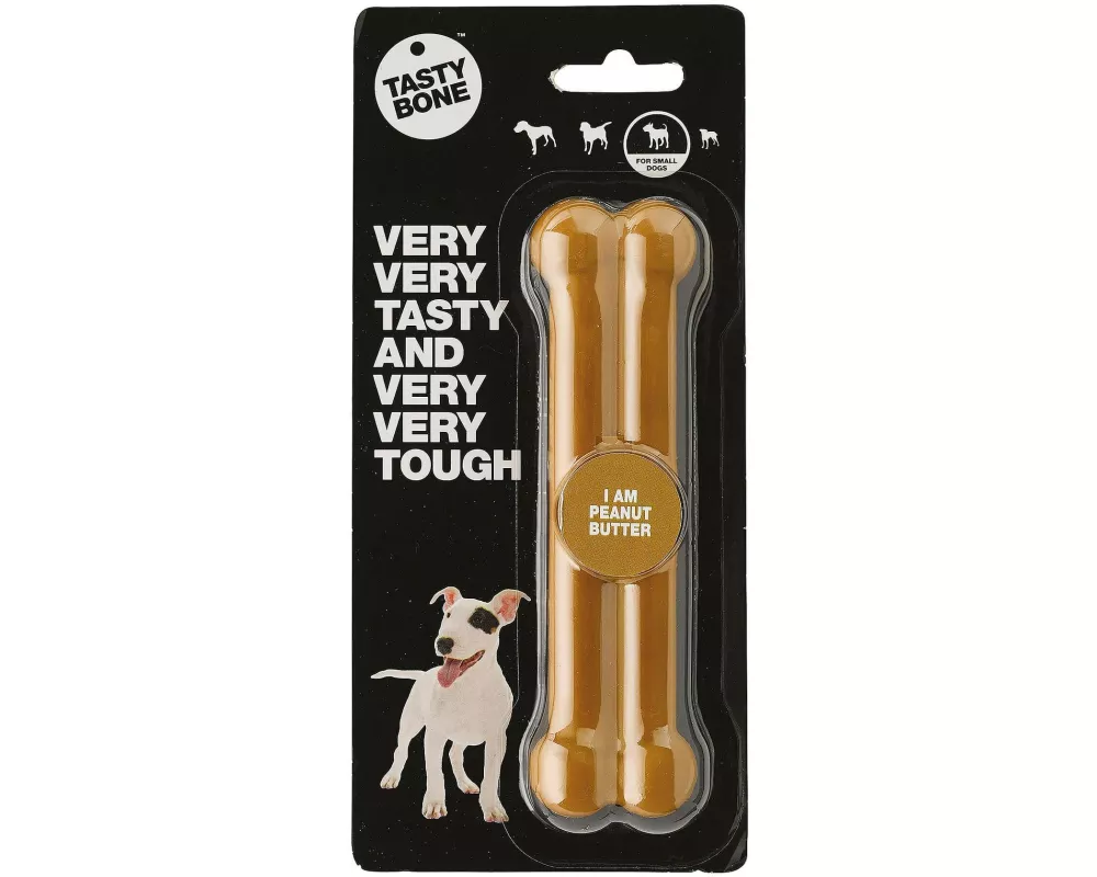 Tasty Bone Spielzeugknochen mit Erdnussgeschmack, S