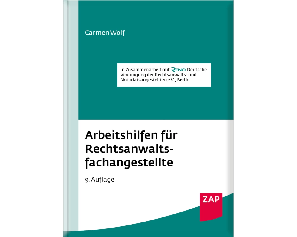 Arbeitshilfen für Rechtsanwaltsfachangestellte