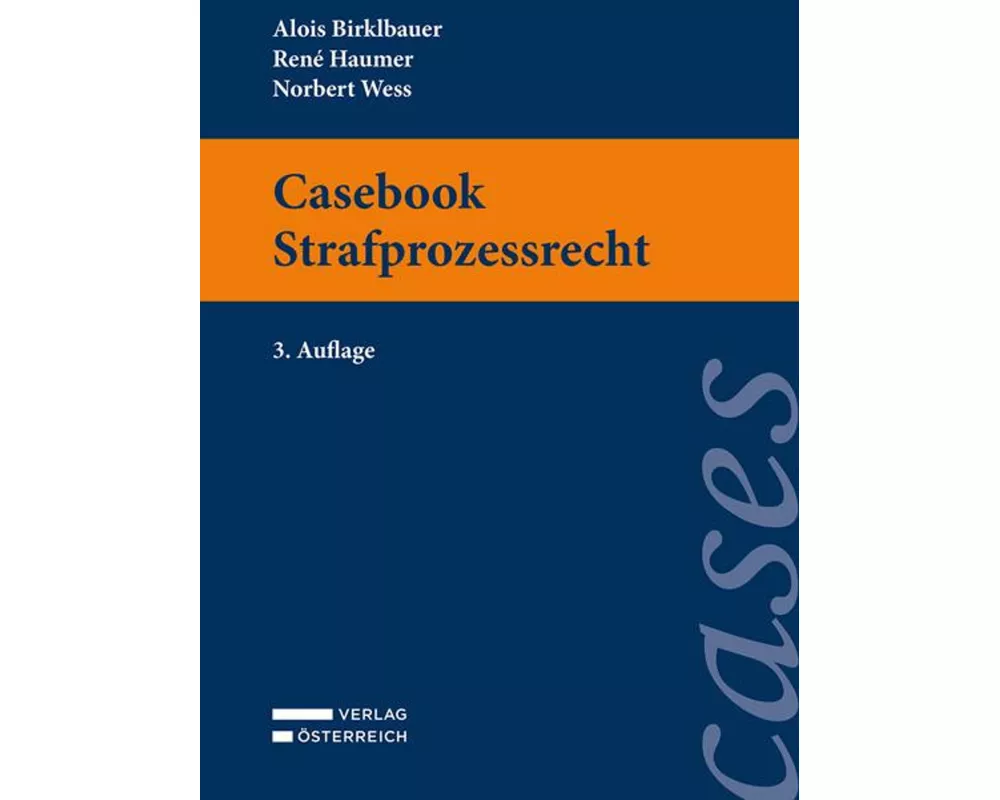 Casebook Strafprozessrecht