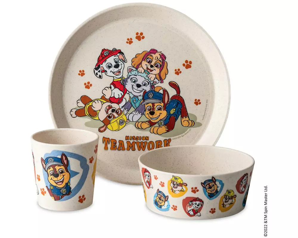 Koziol Kindergeschirrset CONNECT PAW PATROL moon