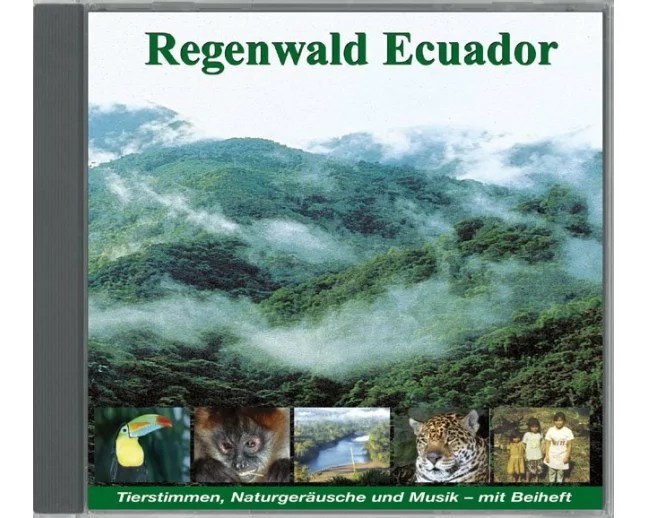 Regenwald Ecuador - Fischertukan, Jaguar, Ozelot, Waldhund... CD