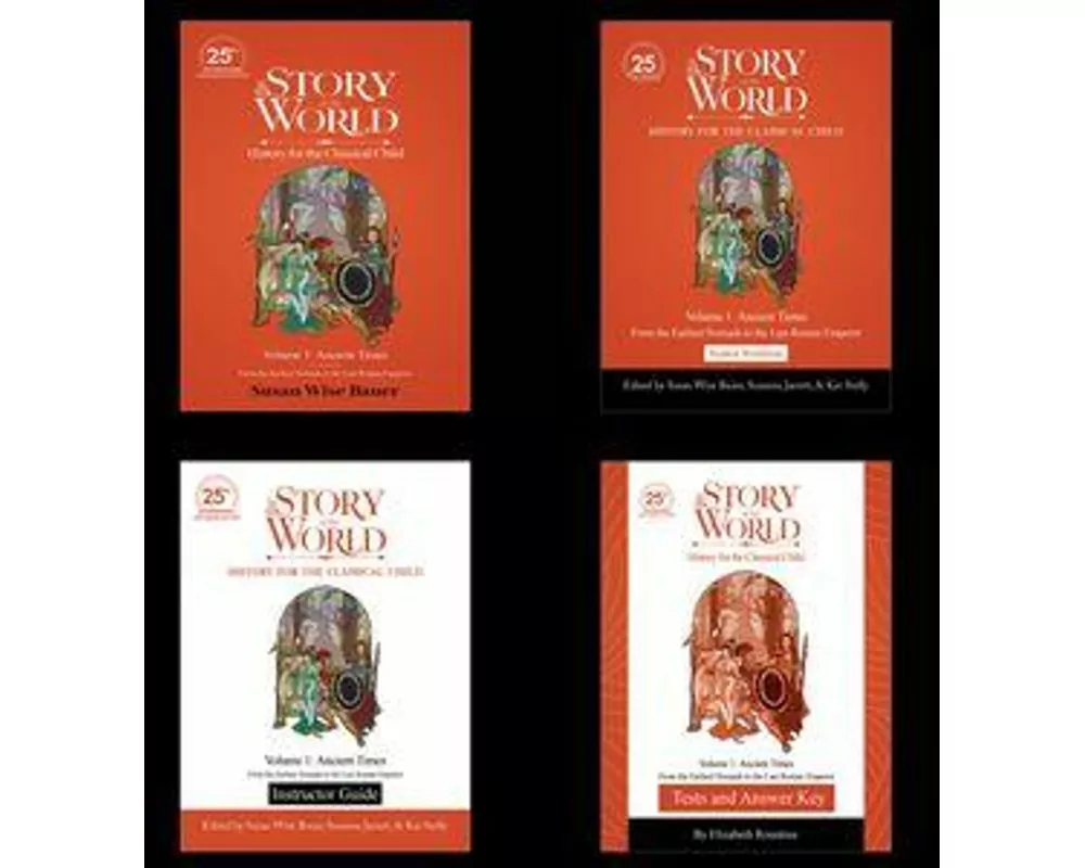 The Story of the World, Volume 1: Ancient Times Bundle, 25th Anniversary Expanded Edition