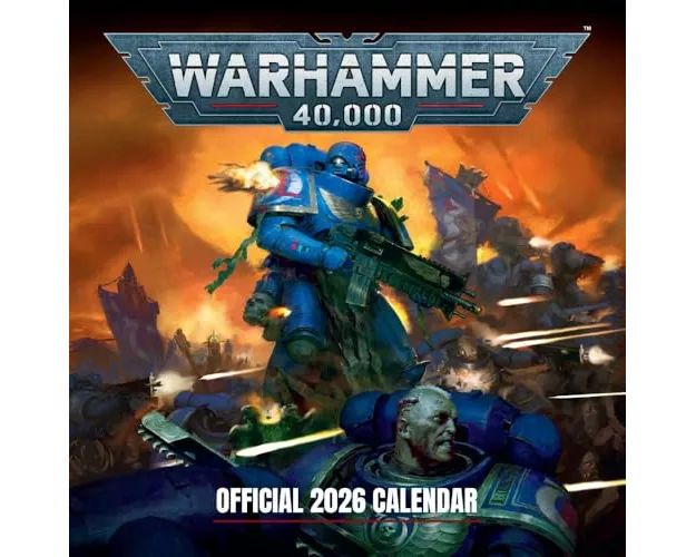 Warhammer 2026 Square Calendar