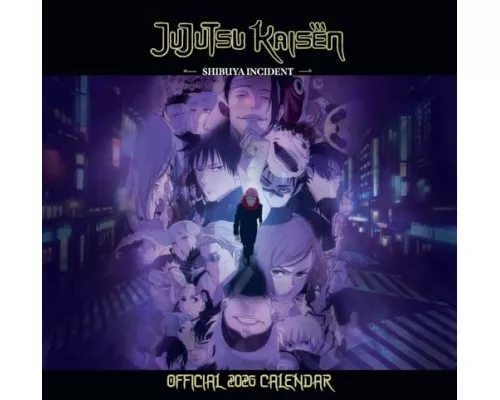 Jujutsu Kaisen 2026 Square Calendar