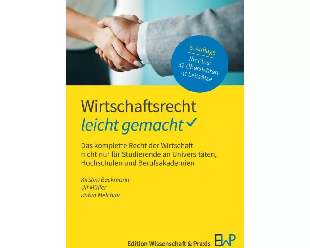 Wirtschaftsrecht - leicht gemacht