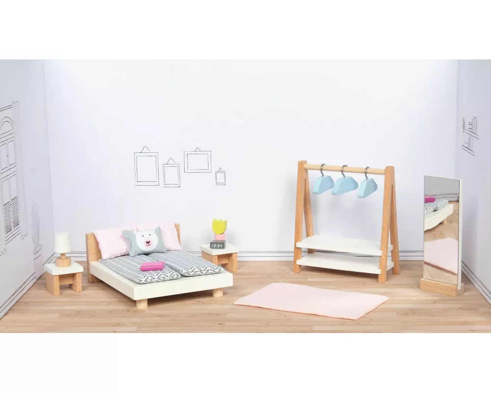 Puppenmöbel Style, Schlafzimmer