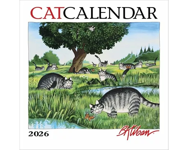 B. Kliban: CatCalendar 2026 Wall Calendar