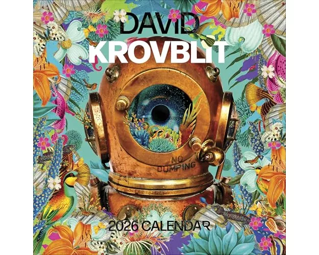 David Krovblit 2026 Wall Calendar