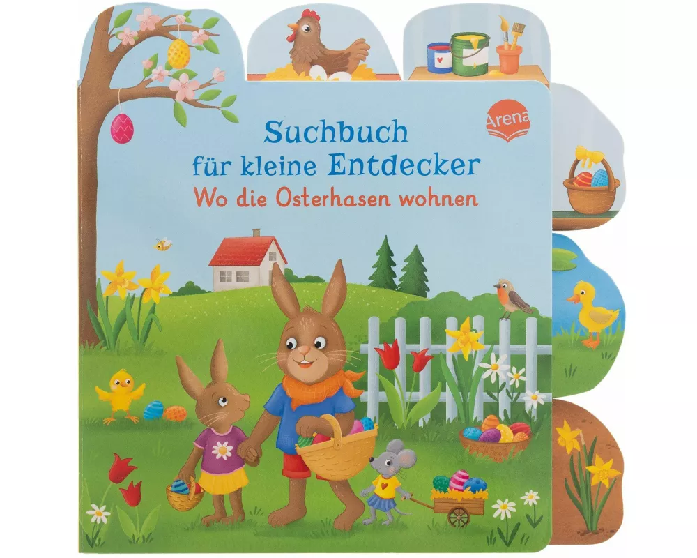 Suchbuch für kleine Entdecker. Wo die Osterhasen wohnen