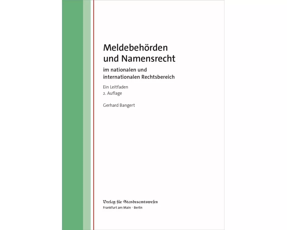 Meldebehörden und Namensrecht