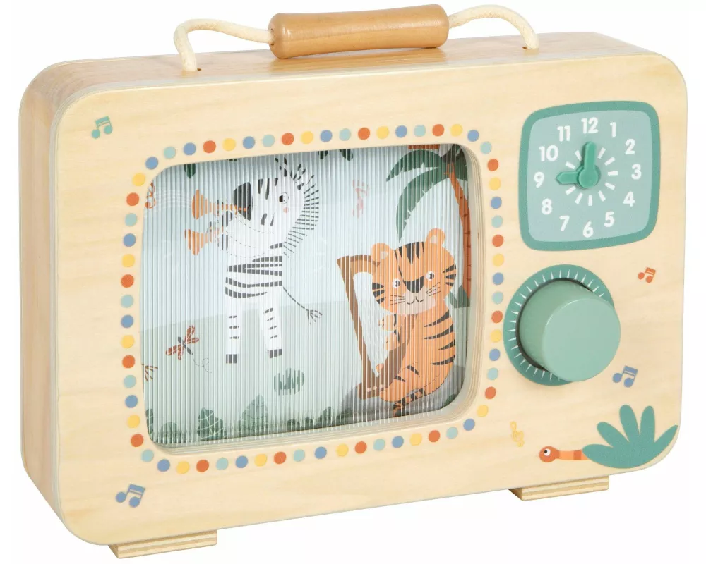 Spieluhr Fernseher "Safari"