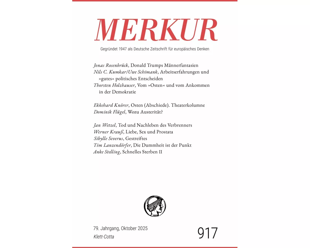 MERKUR 10/2025, Jg.79