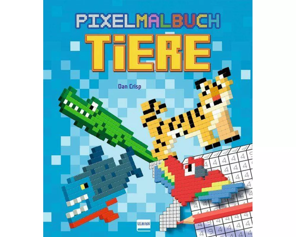 Pixelmalbuch Tiere