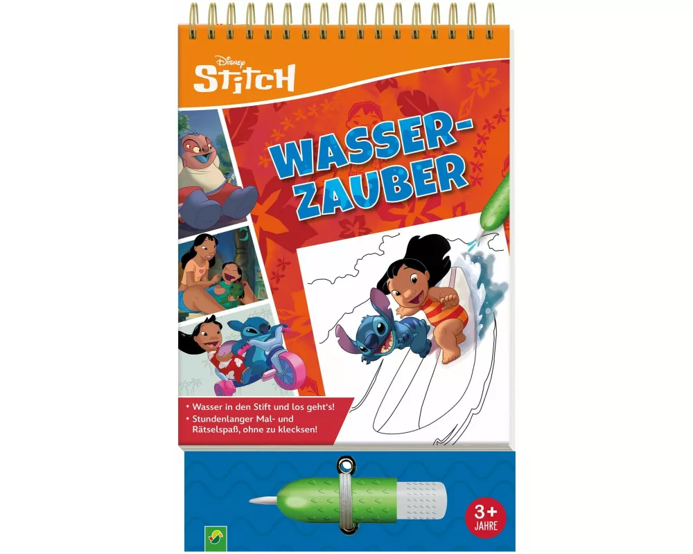 Disney Stitch Wasserzauber: Einfach mit Wasser malen!