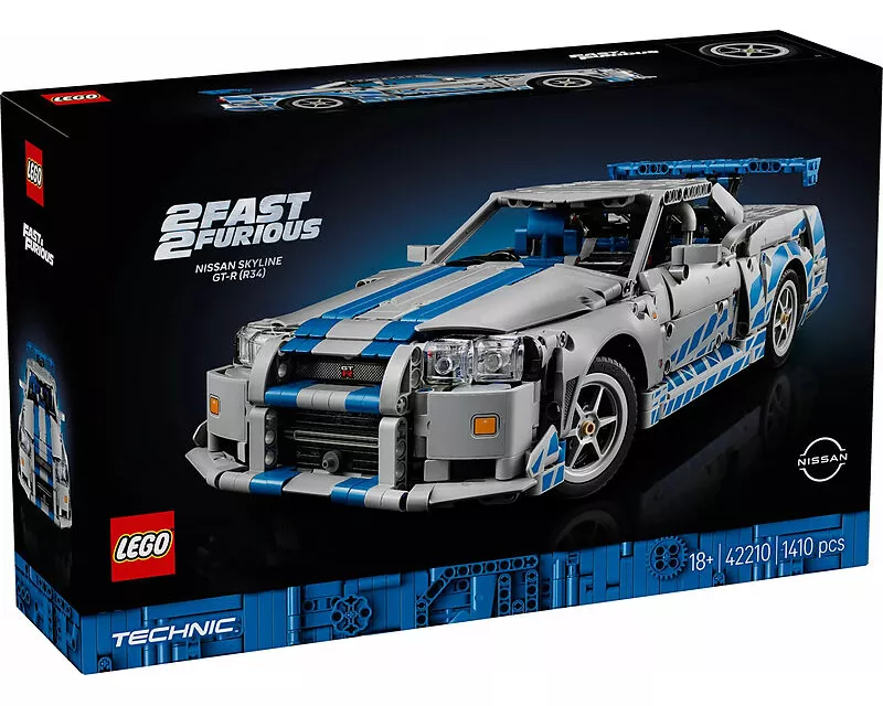 LEGO Technic 2 Fast 2 Furious Nissan Skyline GT-R (R34) Flitzer