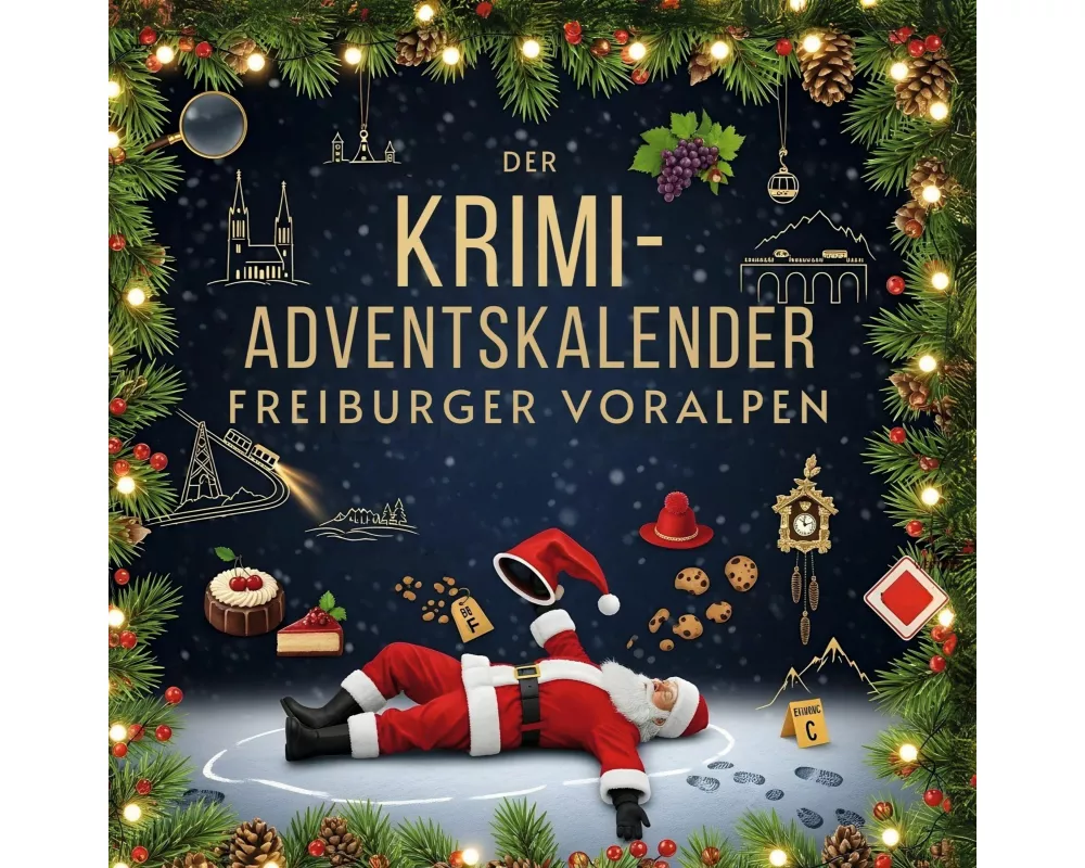 Der Krimi-Adventskalender Freiburger Voralpen