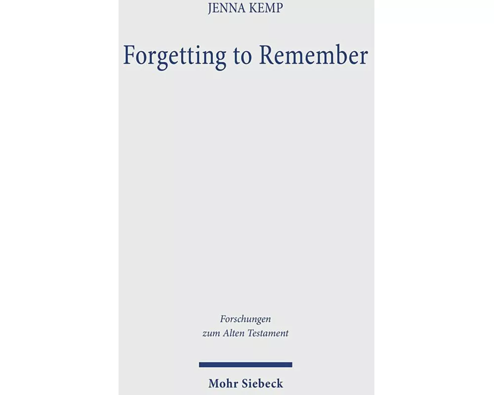 Forgetting to Remember
