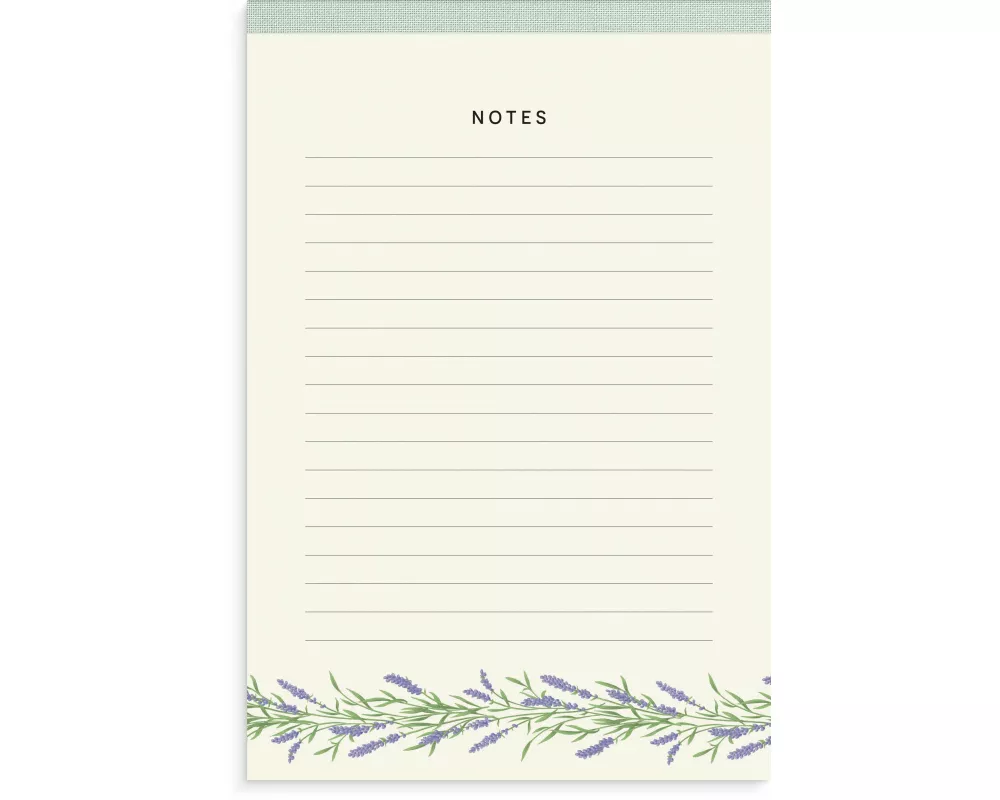 Burde Notizblock Textil grün A5