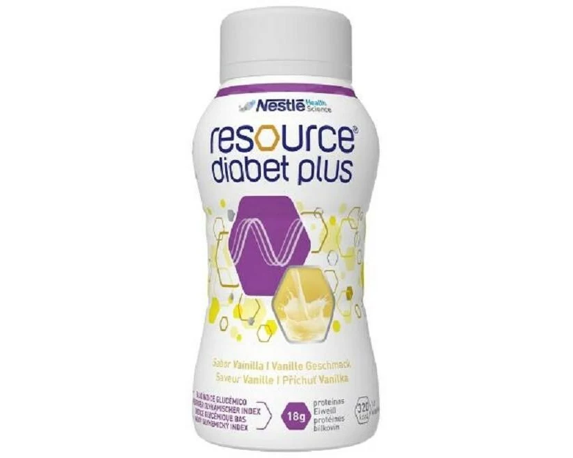 Resource Diabet Plus Vanille 4 x 200 ml