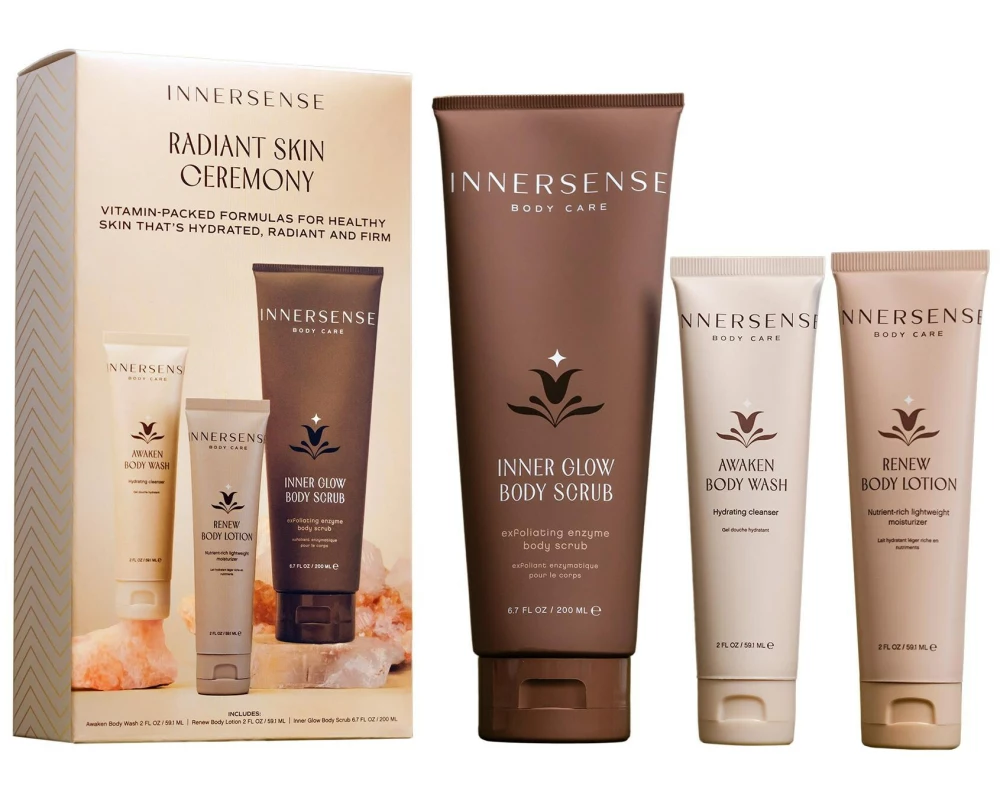 INNERSENSE Radiant Skin Ceremony Set Körperpflege-Set 3-teilig