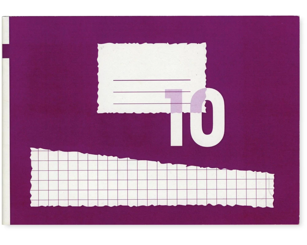 office focus Schulheft A5, Kariert, Violett, 10 Stück