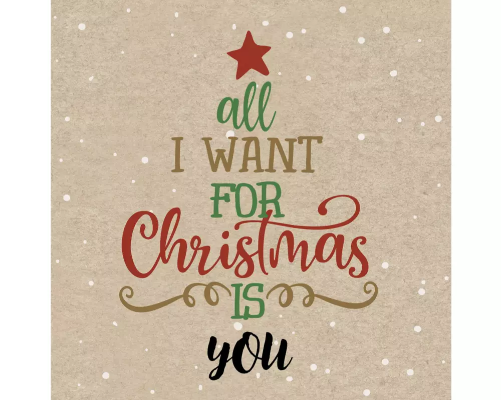 Paper + Design Servietten Christmas Wish 33 x 33 cm, 20 Stück